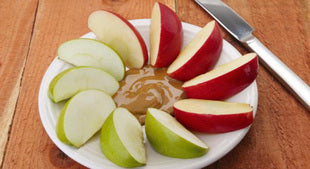 Apple Slices and Peanut Butter