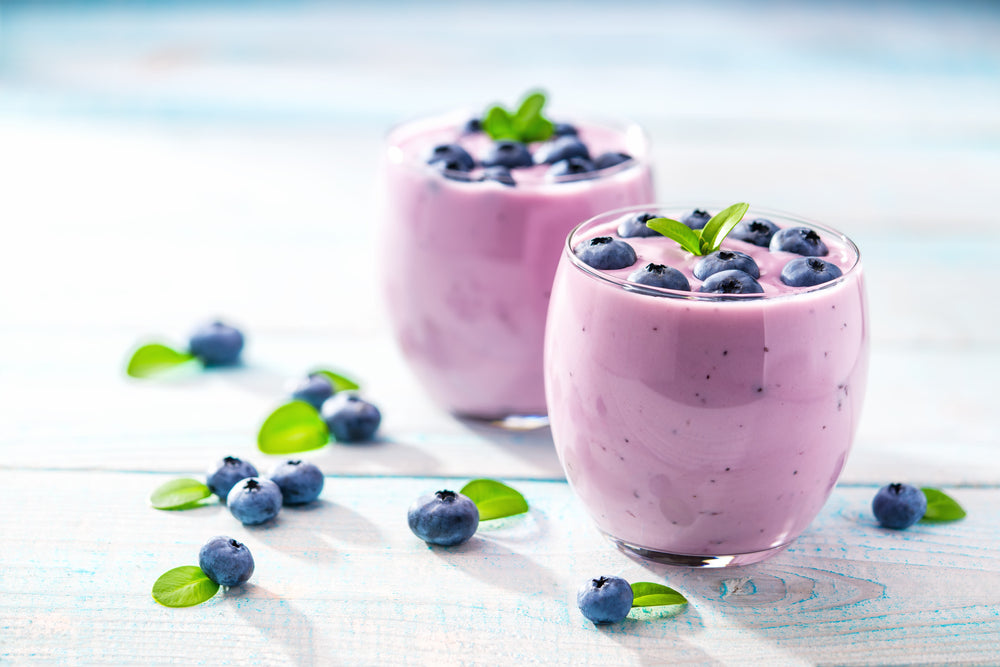 Blueberry Yogurt Smoothie 1