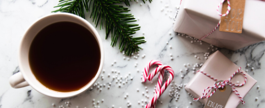 Coffee and holiday gifts 