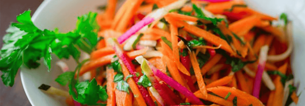 Ginger Carrot Radish Salad 2