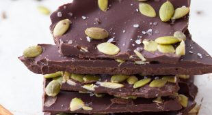 Mexican Spiced Dark Chocolate Bark with Sea Salt and Pepitas 2