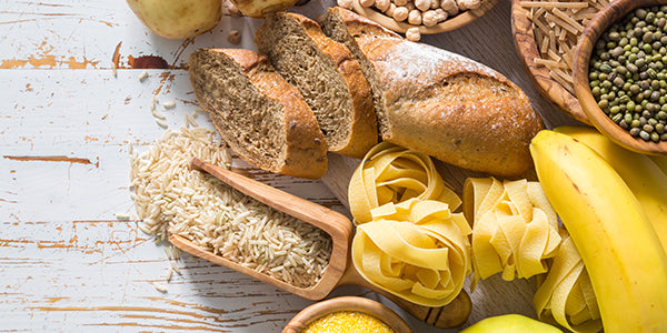 Breads, pasta, grains, carb-rich fruits 1