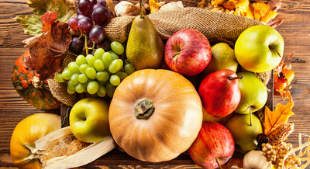 Fall Fruits and vegetables