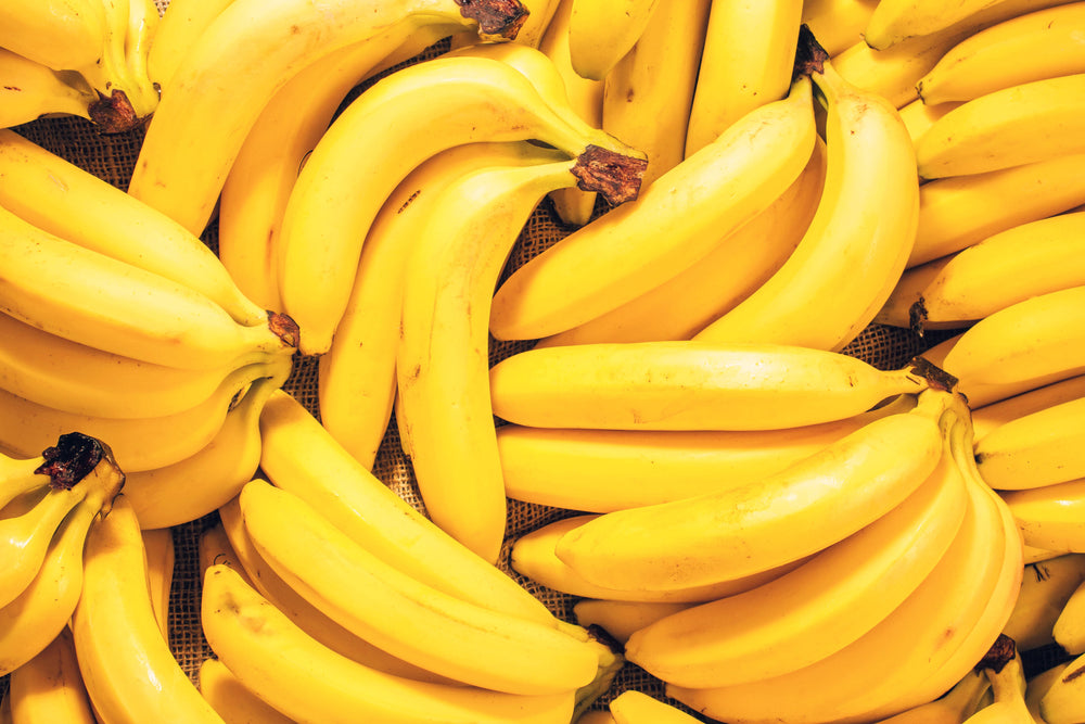A large pile of Bananas A