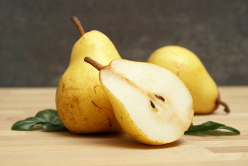 Pears on a table A