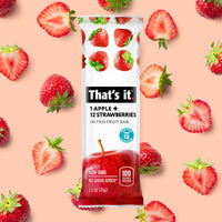 Load image into Gallery viewer, Fruit Bar Variety Pack - Strawberry &amp; Blueberry (12 Bars)
