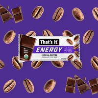 Load image into Gallery viewer, Mocha Coffee Organic Energy Mini Bars
