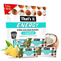 Load image into Gallery viewer, Piña Colada Blends Organic Energy Mini Bars 100mg
