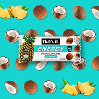 Load image into Gallery viewer, Piña Colada Blends Organic Energy Mini Bars 100mg
