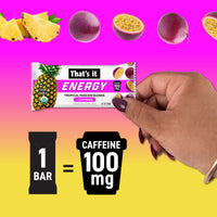 Load image into Gallery viewer, Tropical Passion Blends Organic Energy Mini Bars 100mg
