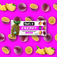 Load image into Gallery viewer, Tropical Passion Blends Organic Energy Mini Bars 100mg
