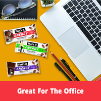 Load image into Gallery viewer, Organic Energy Minis Variety Pack - Double Espresso, Mocha &amp; Vanilla (18 Bars)
