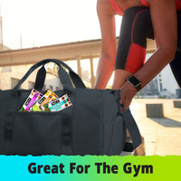 Load image into Gallery viewer, Organic Energy Minis Variety Pack 100mg - Mango Lime, Piña Colada &amp; Tropical Passion (18 Bars)
