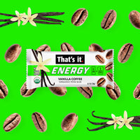 Load image into Gallery viewer, Vanilla Coffee Organic Energy Mini Bars
