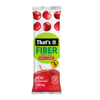 Load image into Gallery viewer, Apple + Cherry Fiber Fruit Bars (12 Bars)
