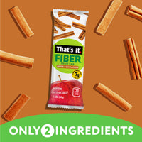 Load image into Gallery viewer, Apple + Cinnamon Fiber Fruit Bars (12 Bars)
