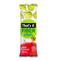 Load image into Gallery viewer, Apple + Pear Fiber Fruit Bars (12 Bars)
