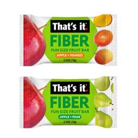 Load image into Gallery viewer, Fiber Fun Size Fruit Bar Variety - Mango &amp; Pear (24 Bars)
