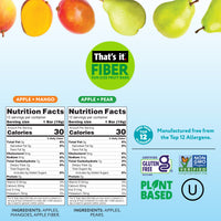 Load image into Gallery viewer, Fiber Fun Size Fruit Bar Variety - Mango &amp; Pear (24 Bars)
