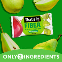 Load image into Gallery viewer, Fiber Fun Size Fruit Bar Variety - Mango &amp; Pear (24 Bars)
