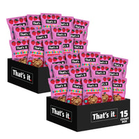 Load image into Gallery viewer, Apple + Strawberry Crisps Fruit Crunchables Bundle Box (30 Packs)
