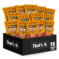 Load image into Gallery viewer, Apple + Cinnamon Crisps Fruit Crunchables (15 Packs)
