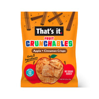 Apple + Cinnamon Crisps Fruit Crunchables | That’s it. Nutrition