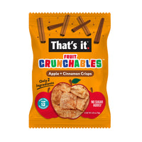 Load image into Gallery viewer, Apple + Cinnamon Crisps Fruit Crunchables Bundle Box (30 Packs)
