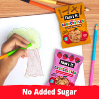 Load image into Gallery viewer, Fruit Crunchables Apple Crisps Variety Pack - Apple, Blueberry, Cinnamon &amp; Strawberry (16 Packs)
