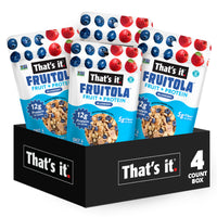 Load image into Gallery viewer, Blueberry Fruitola Fruit Granola - Snack Size (4 Packs) - 1.9oz
