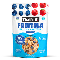 Load image into Gallery viewer, Blueberry Fruitola Fruit Granola - Snack Size (4 Packs) - 1.9oz
