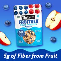Load image into Gallery viewer, Blueberry Fruitola Fruit Granola - Snack Size (4 Packs) - 1.9oz

