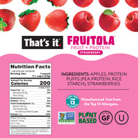 Load image into Gallery viewer, Strawberry Fruitola Fruit Granola - Snack Size (4 Packs) - 1.9oz
