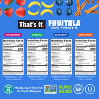 Load image into Gallery viewer, Fruitola Fruit Granola Snack Size Variety Pack (4 Packs) - 1.9oz
