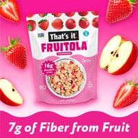 Load image into Gallery viewer, Strawberry Fruitola Fruit Granola (Family Size) - 14oz
