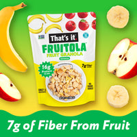 Load image into Gallery viewer, Banana Fruitola Fruit Granola (3 Packs) - 7oz
