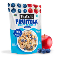 Load image into Gallery viewer, Blueberry Fruitola Fruit Granola (3 Packs) - 7oz
