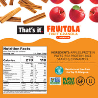 Load image into Gallery viewer, Cinnamon Fruitola Fruit Granola (3 Packs) - 7oz
