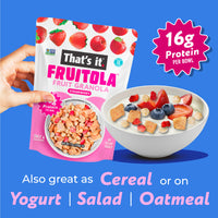 Load image into Gallery viewer, Strawberry Fruitola Fruit Granola (3 Packs) - 7oz
