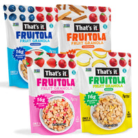 Load image into Gallery viewer, Fruitola Fruit Granola Variety Pack (4 Packs) - 7oz
