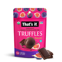 Load image into Gallery viewer, Organic Dark Chocolate Fig Truffles
