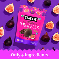 Load image into Gallery viewer, Organic Dark Chocolate Fig Truffles
