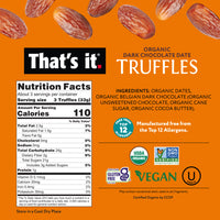 Load image into Gallery viewer, Organic Dark Chocolate Date Truffles
