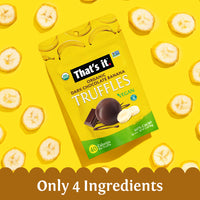 Load image into Gallery viewer, Organic Dark Chocolate Banana Truffles
