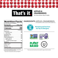 Load image into Gallery viewer, Fun Size Variety Pack - Banana &amp; Cranberry (50 Bars)
