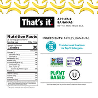 Load image into Gallery viewer, Fun Size Variety Pack - Banana &amp; Cranberry (50 Bars)
