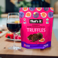 Load image into Gallery viewer, Organic Dark Chocolate Fig Truffles (20 oz)
