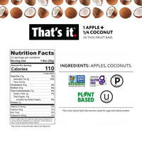 Load image into Gallery viewer, Apple + Coconut Fruit Bars (Subscription)
