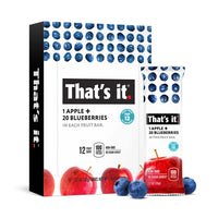 Load image into Gallery viewer, Apple + Blueberry Fruit Bars (Subscription)
