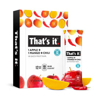 Load image into Gallery viewer, Apple + Mango &amp; Chili Fruit Bars (Subscription)
